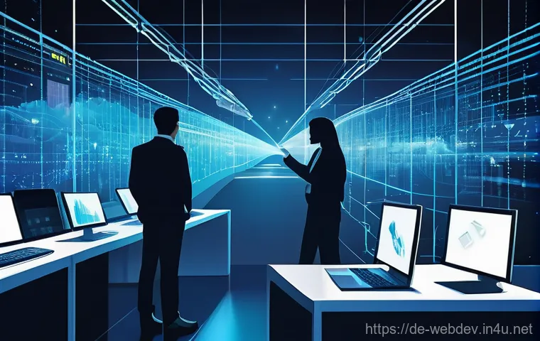 웹개발자 자격증 취득 방법 - A diverse team of three web developers, all fully clothed in modern business-casual attire, collabor... 웹개발자 자격증 취득 방법 - A diverse team of three web developers, all fully clothed in modern business-casual attire, collabor...